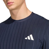 Adidas T-Shirt Freelift Tee Pro Navy Dichtbij