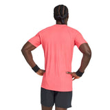 Adidas T-Shirt Freelift Tee Roze Achterkant