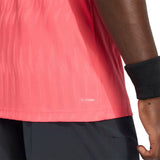 Adidas T-Shirt Freelift Tee Roze Onderkant