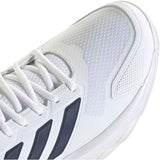 Adidas Tennisschoen Padelschoen Courtjam Control 3 Clay Heren Wit Blauw Bovenkant