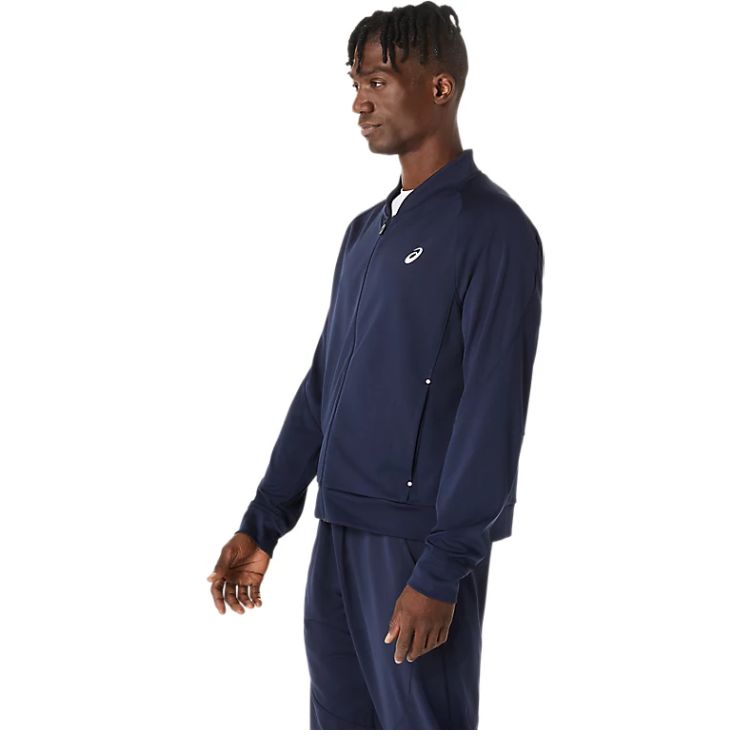 Asics Jacket Court Warm-Up Heren Midnight Blue