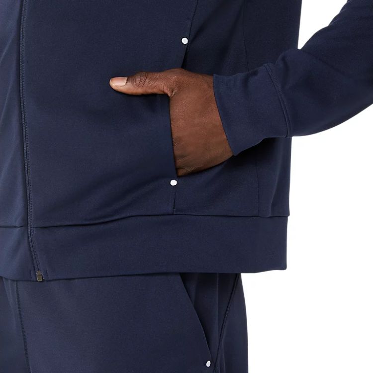 Asics Court Warm-Up Jacke für Herren, Mitternachtsblau