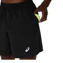 Asics Short Court 7IN Heren Zwart