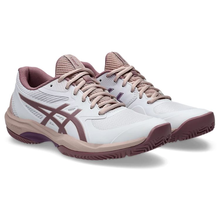 Asics Padelschoen Game FF Padel Dames Wit Roze