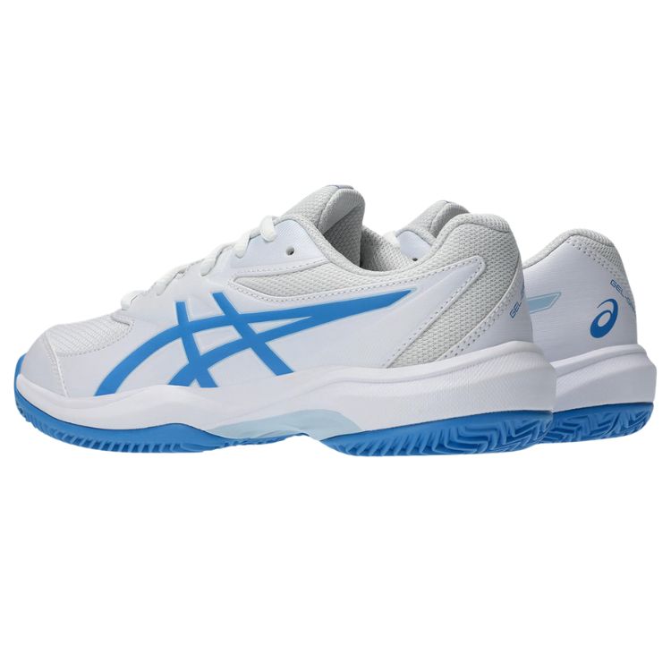 Asics Tennisschoen Gel Game 9 GS Clay/OC Junior Wit Blauw