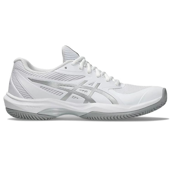 Asics Tennisschoen Game FF Clay / OC Dames Wit Zilver