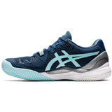 Asics Gel Resolution 8 Clay Dames Donkerblauw Binnenkant