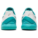 Asics Gel Resolution 8 Dames Wit Turquoise Hak