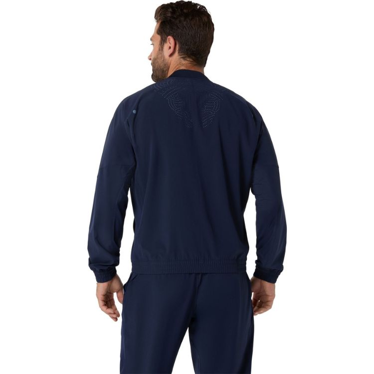 Asics Match Jacket Heren Midnight Navy
