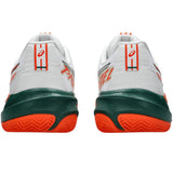 Asics Padelschoen Gel Challenger 15 Padel Heren Wit Oranje Achterkant