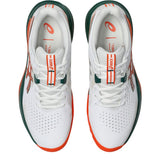 Asics Padelschoen Gel Challenger 15 Padel Heren Wit Oranje Bovenkant