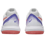 Asics Padelschoen Gel Dedicate 8 Padel Dames Wit Roze Achterkant