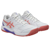 Asics Padelschoen Gel Dedicate 8 Padel Dames Wit Roze 