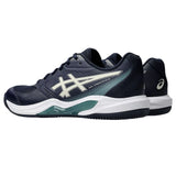 Asics Tennisschoen Gel Dedicate 9 Clay Donkerblauw Zij