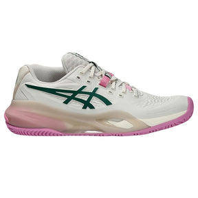 Asics Padelschoen Gel Resolution X Padel Dames Beige