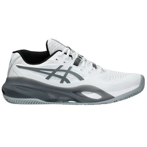Asics Padelschoen Gel Resolution X Padel Heren Wit Grijs