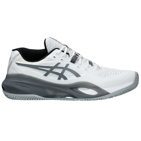Asics Padelschoen Gel Resolution X Padel Heren Wit Grijs