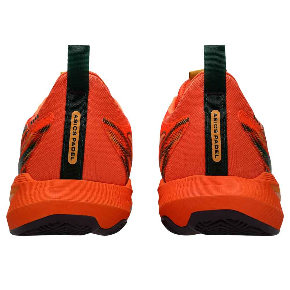 Asics Padelschoen Sonicsmash FF Heren Oranje Achterkant