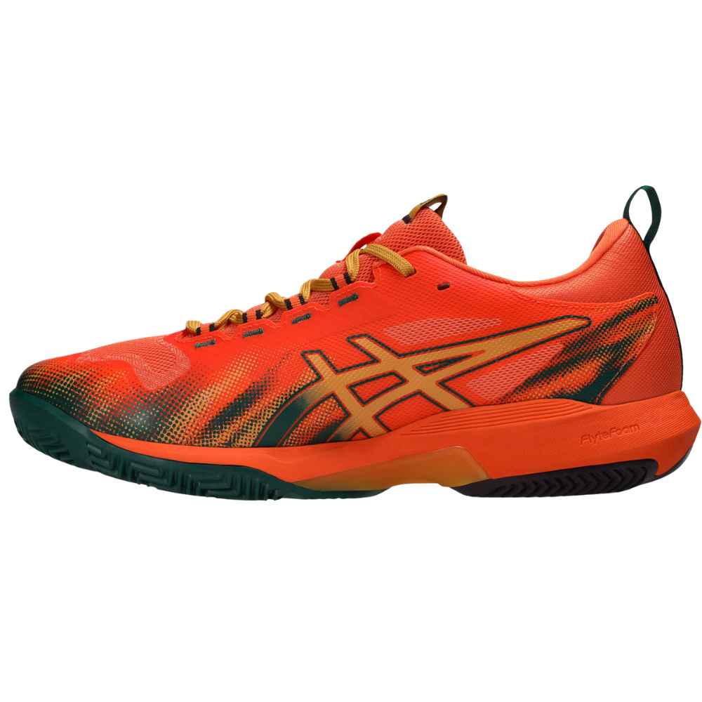 Asics Padelschoen Sonicsmash FF Heren Oranje Links