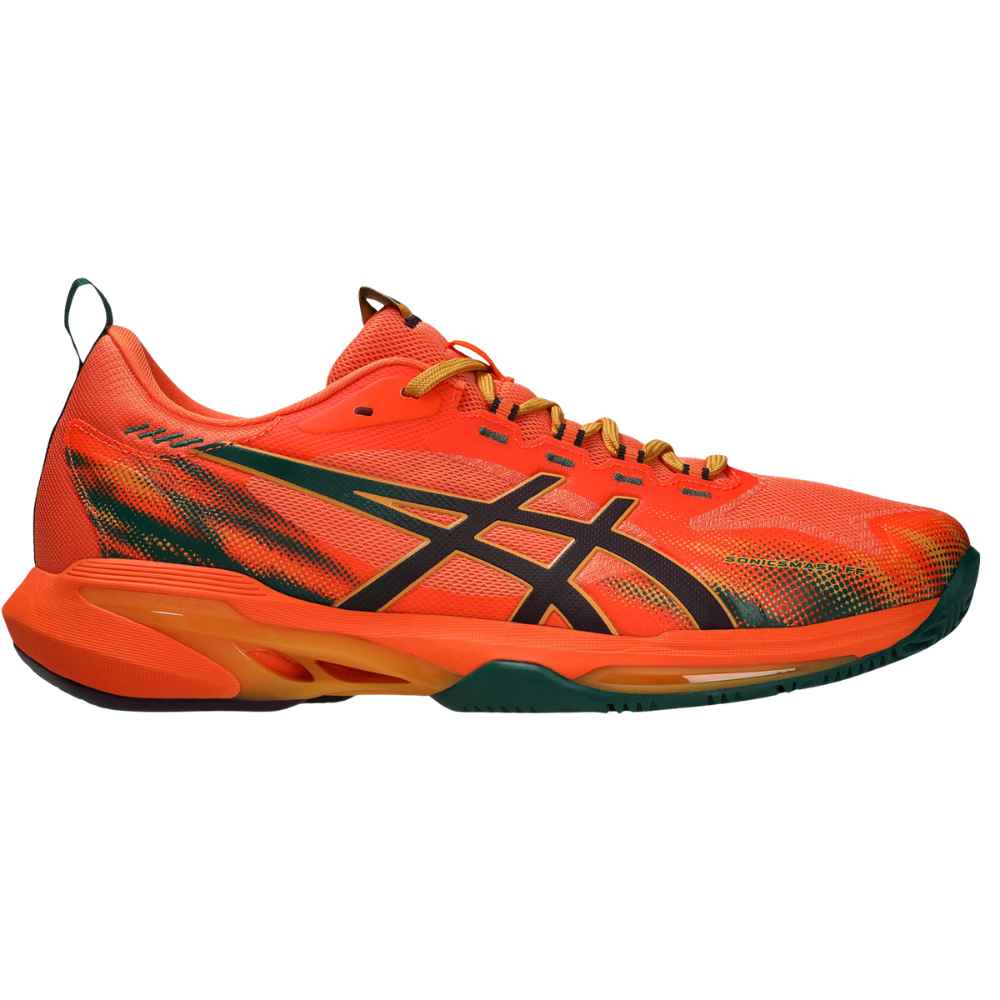 Asics Padelschoen Sonicsmash FF Heren Oranje