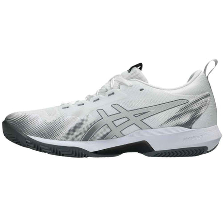 Asics Padelschoen Sonicsmash FF Heren Wit Grijs Links