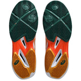 Asics Padelschoen Sonicsmash FF Heren Wit Oranje Onderkant