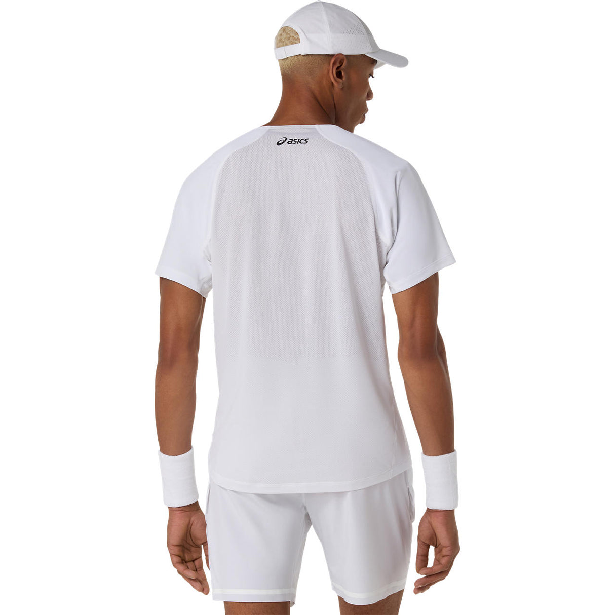 Asics T-Shirt Match SS Top Heren Wit Achter