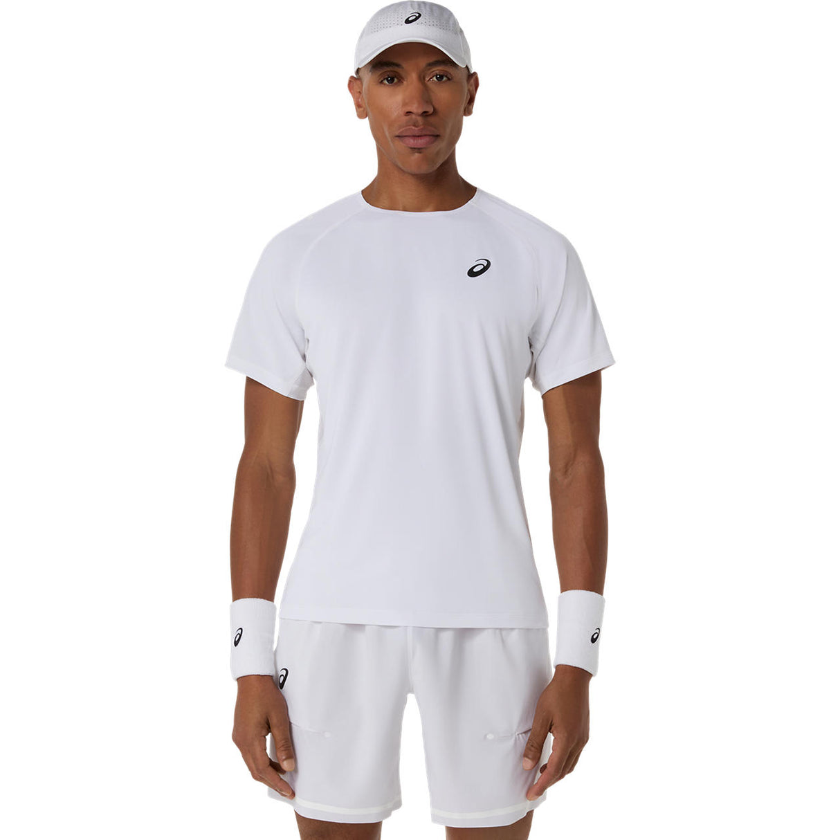 Asics T-Shirt Match SS Top Heren Wit