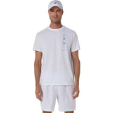 Asics T-Shirt Seasonal Graphic Tee Heren Wit