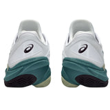 Asics Tennisschoen Court FF 3 Clay Heren Wit Groen Achterkant