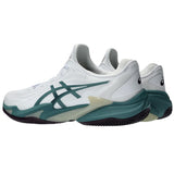 Asics Tennisschoen Court FF 3 Clay Heren Wit Groen Zij