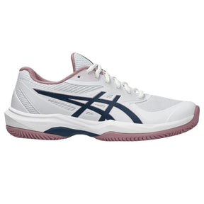 Asics Tennisschoen Game FF Clay  OC Dames Wit Roze Rechts