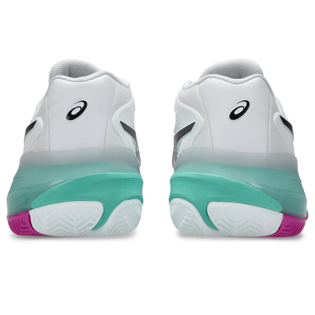 Asics Tennisschoen Gel Resolution X Clay Heren Wit Groen Achter