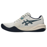 Asics Tennisschoen Gel Challenger 15 Indoor Heren Offwhite Blauw Buitenkant