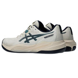 Asics Tennisschoen Gel Challenger 15 Indoor Heren Offwhite Blauw Links