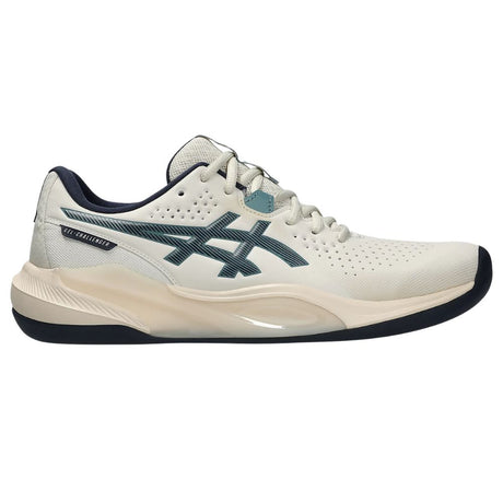Asics Tennisschoen Gel Challenger 15 Indoor Heren Offwhite Blauw