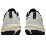 Asics Tennisschoen Gel Challenger Heren 15 Clay Heren Wit Blauw Achterkant