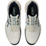 Asics Tennisschoen Gel Challenger Heren 15 Clay Heren Wit Blauw Bovenkant