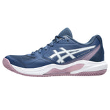 Asics Tennisschoen Gel Dedicate 9 Clay Dames Donkerblauw Links