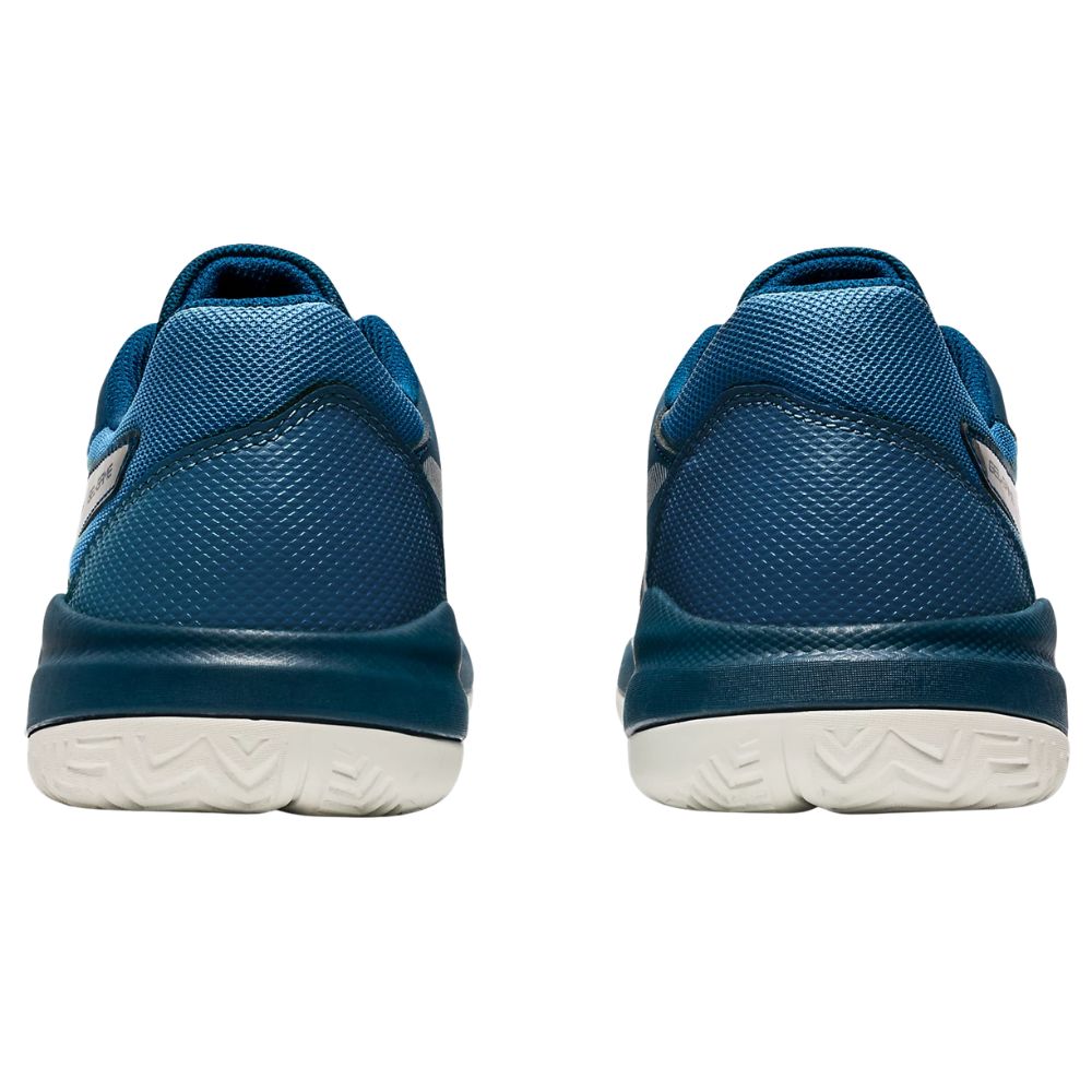 Asics Tennisschoen Gel Game 7 GS Junior Blauw Achterkant