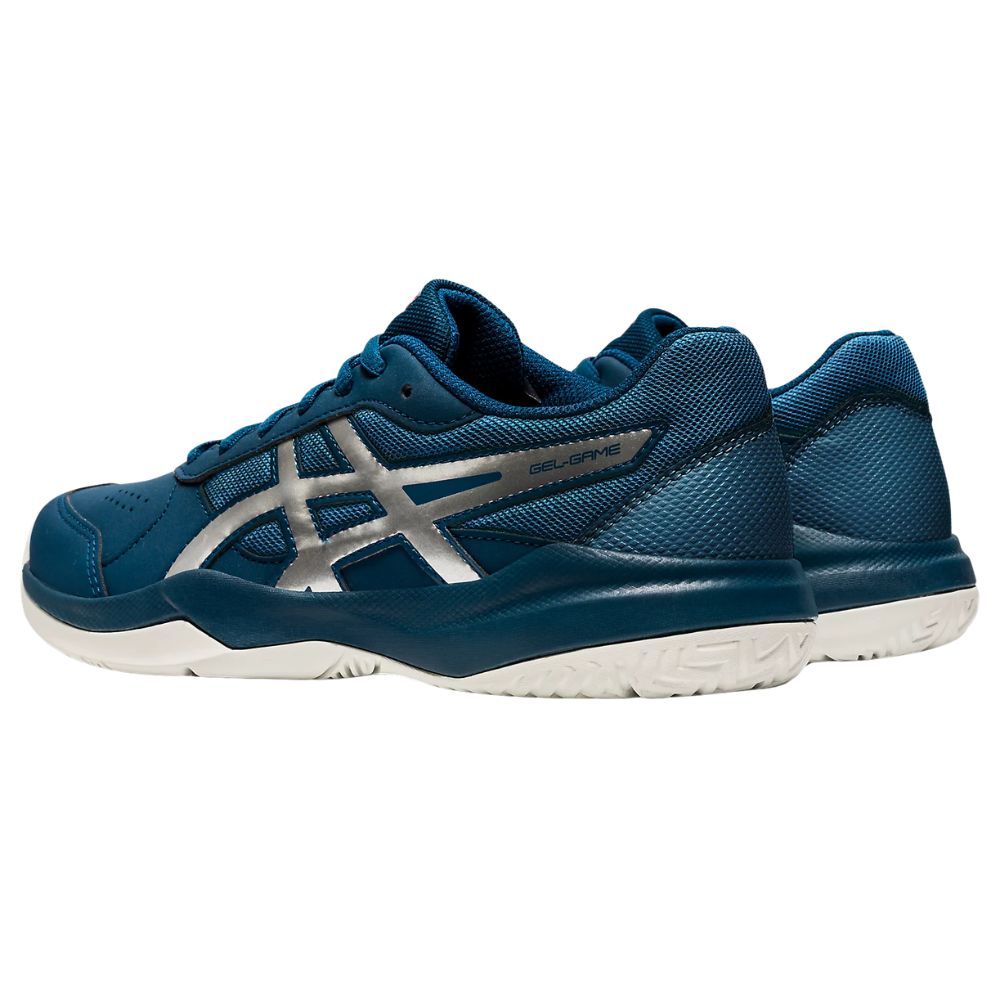 Asics Tennisschoen Gel Game 7 GS Junior Blauw Zij