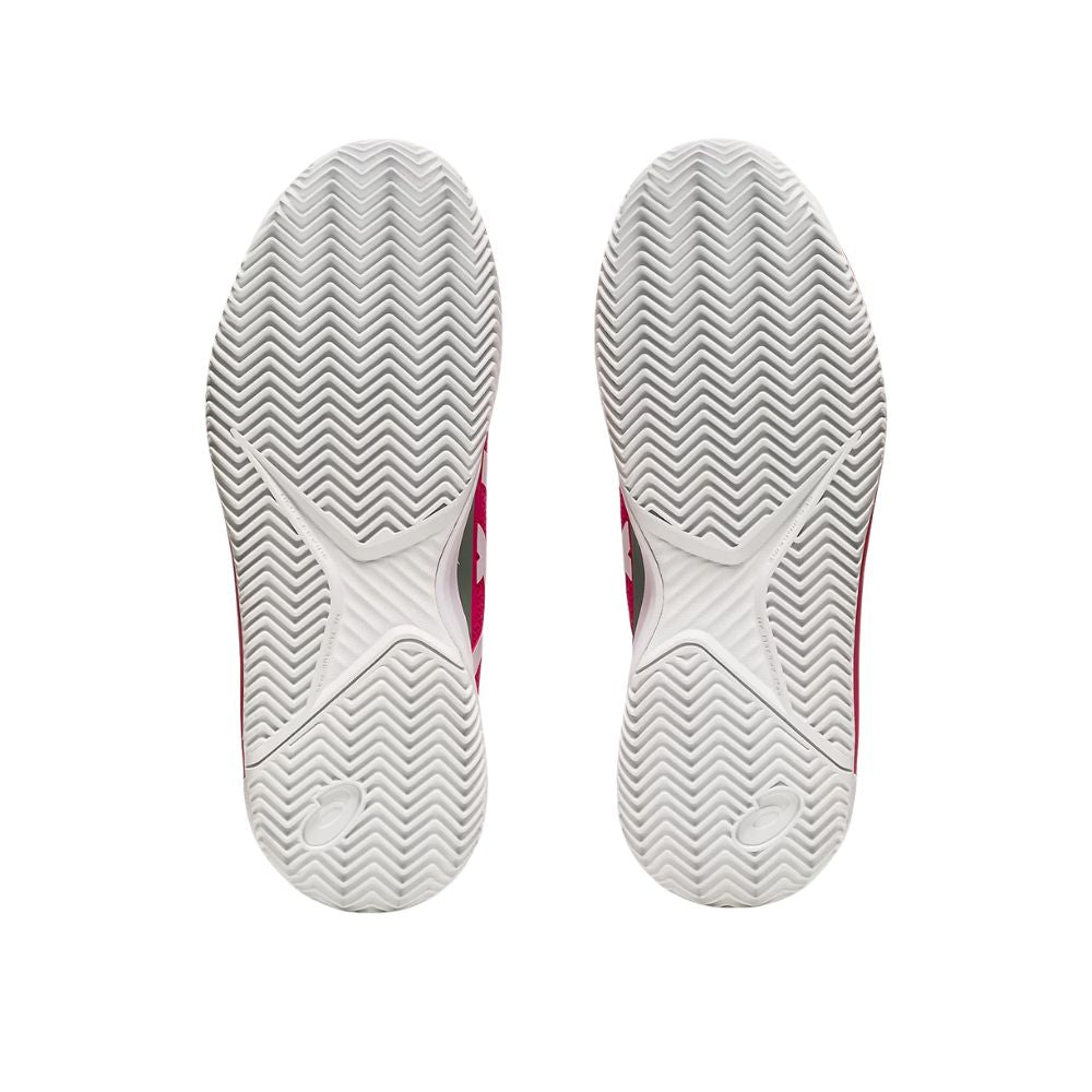Asics Tennisschoen Gel Resolution 8 Clay Dames Roze Onderkant