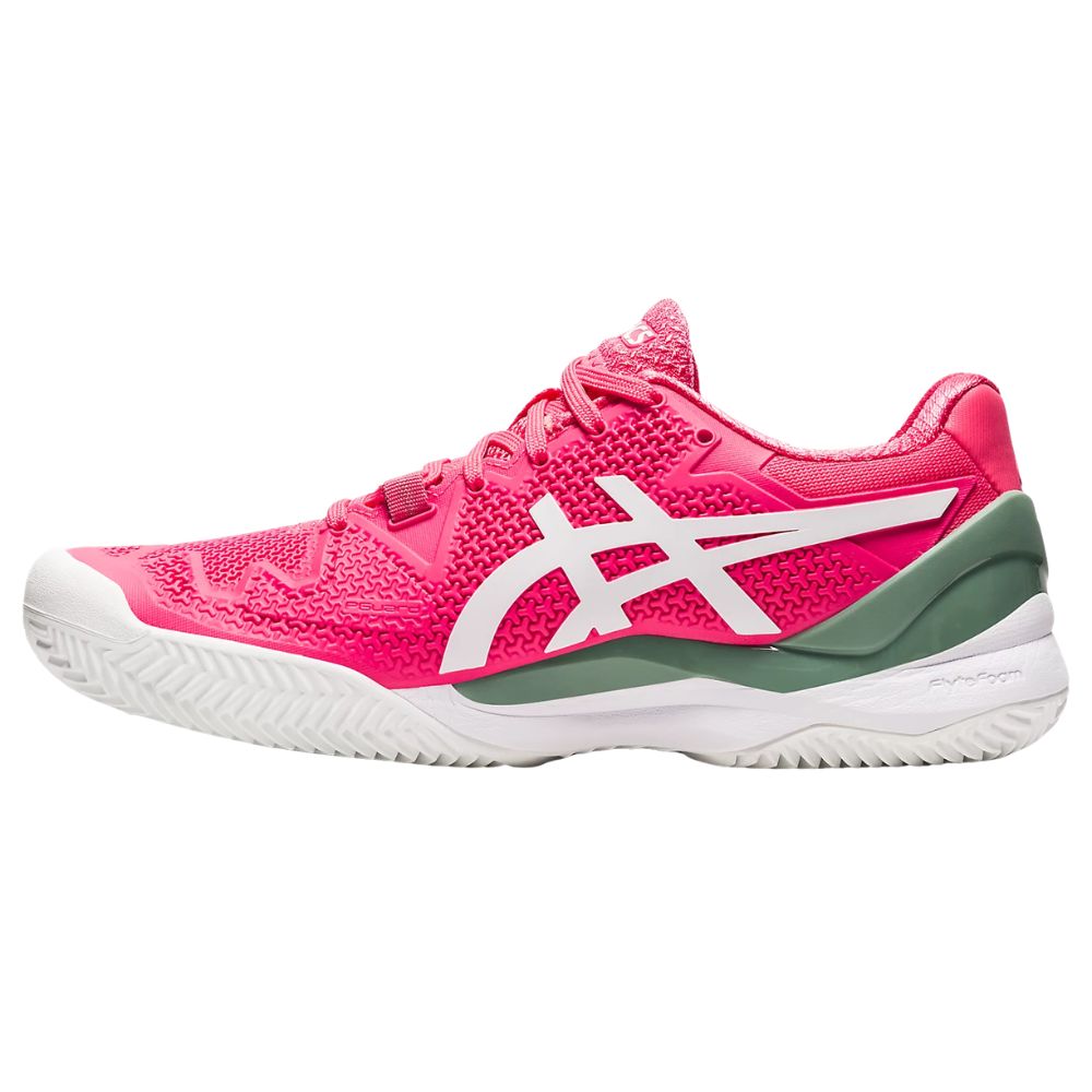 Asics Tennisschoen Gel Resolution 8 Clay Dames Roze