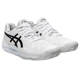 Asics Tennisschoen Gel Resolution 8 Clay Dames Wit Zij