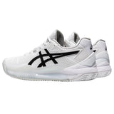 Asics Tennisschoen Gel Resolution 8 Clay Dames Wit Zijkant