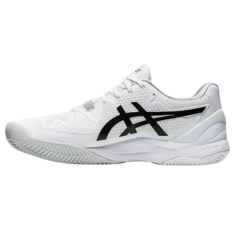 Asics Tennisschoen Gel Resolution 8 Clay Heren Wit Links