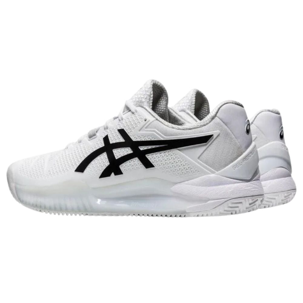 Asics Tennisschoen Gel Resolution 8 Clay Heren Wit Zij