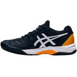 Asics Tennisschoen Gel Resolution 8 Clay Junior Donkerblauw Links