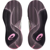Asics Tennisschoen Gel Resolution X Clay Dames Wit Paars Onderkant