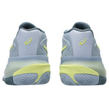 Asics Tennisschoen Gel Resolution X Clay Heren Grijs Blauw Achterkant